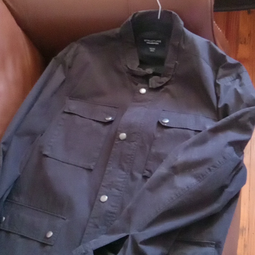 Black lightweight jacket
